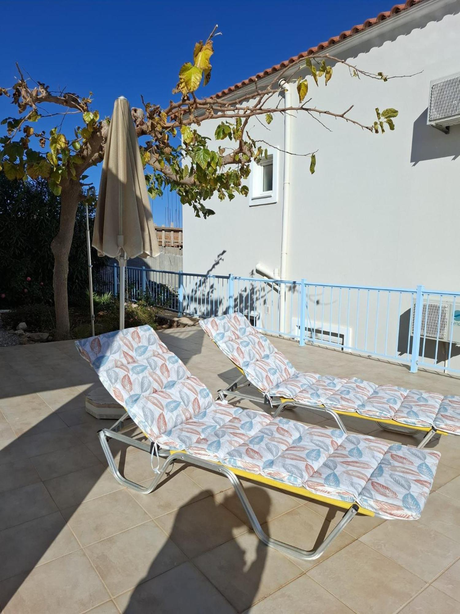 Вилла Breathtaking Sea And Mountain Views Kefalas Экстерьер фото